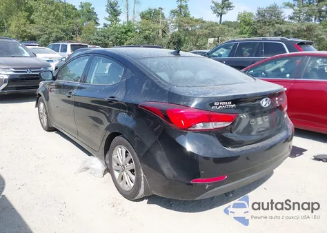 2015 Hyundai Elantra Se from USA, damaged, VIN KMHDH4AE3FU294552